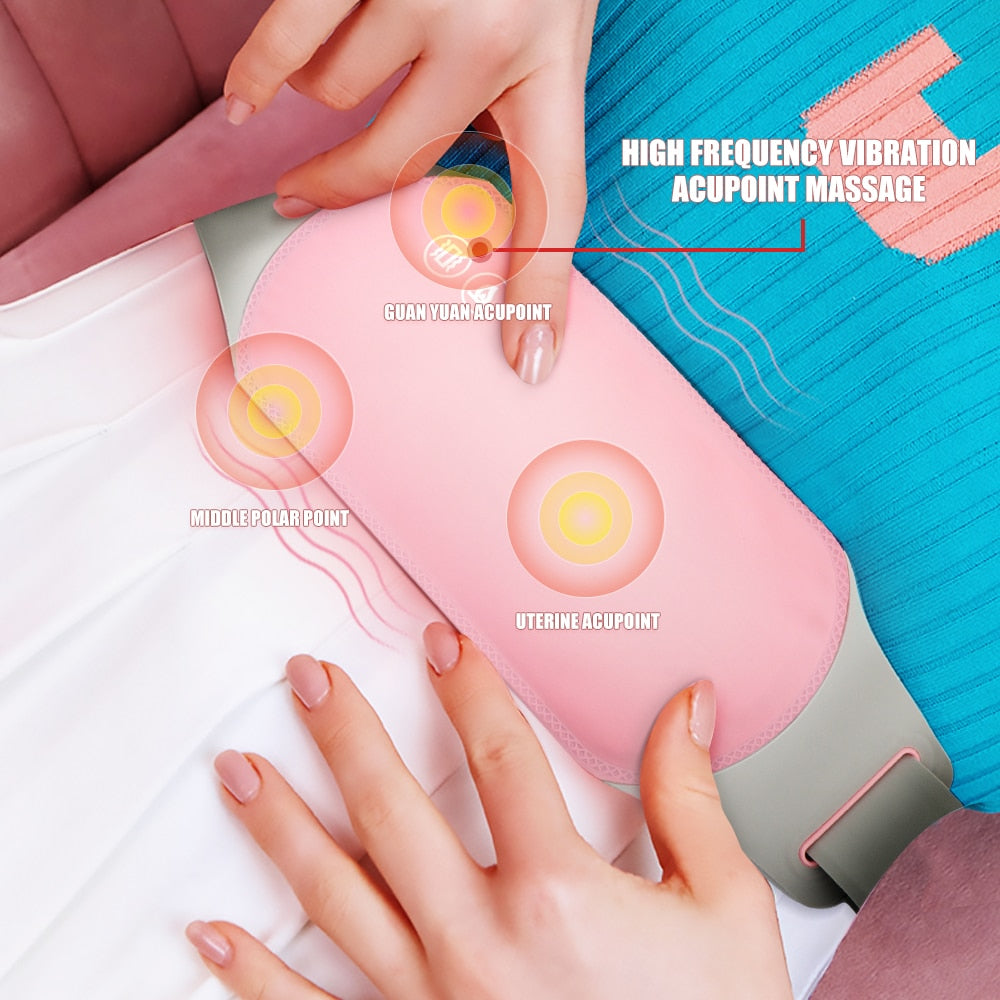 Electric Heated Hot Compress Belt Massager