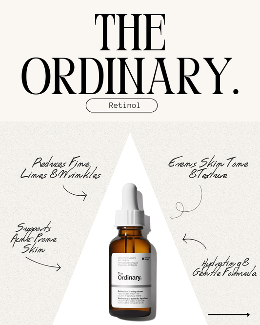 The Ordinary Retinol 0.2% in Squalane - 30ml reduce the appearances of fine lines of photo damage and of general skin ageing