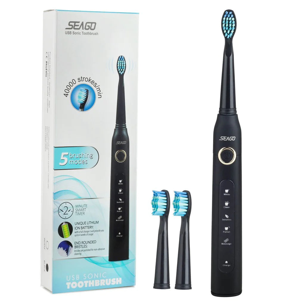 Rechargeable Sonic Toothbrush Set