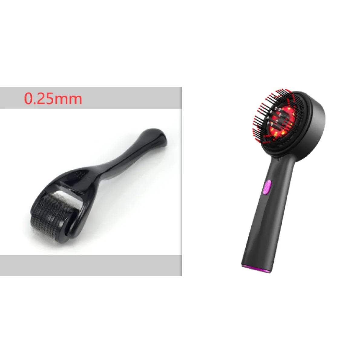 Red Light Anti-Slip Electric Scalp Massage Comb